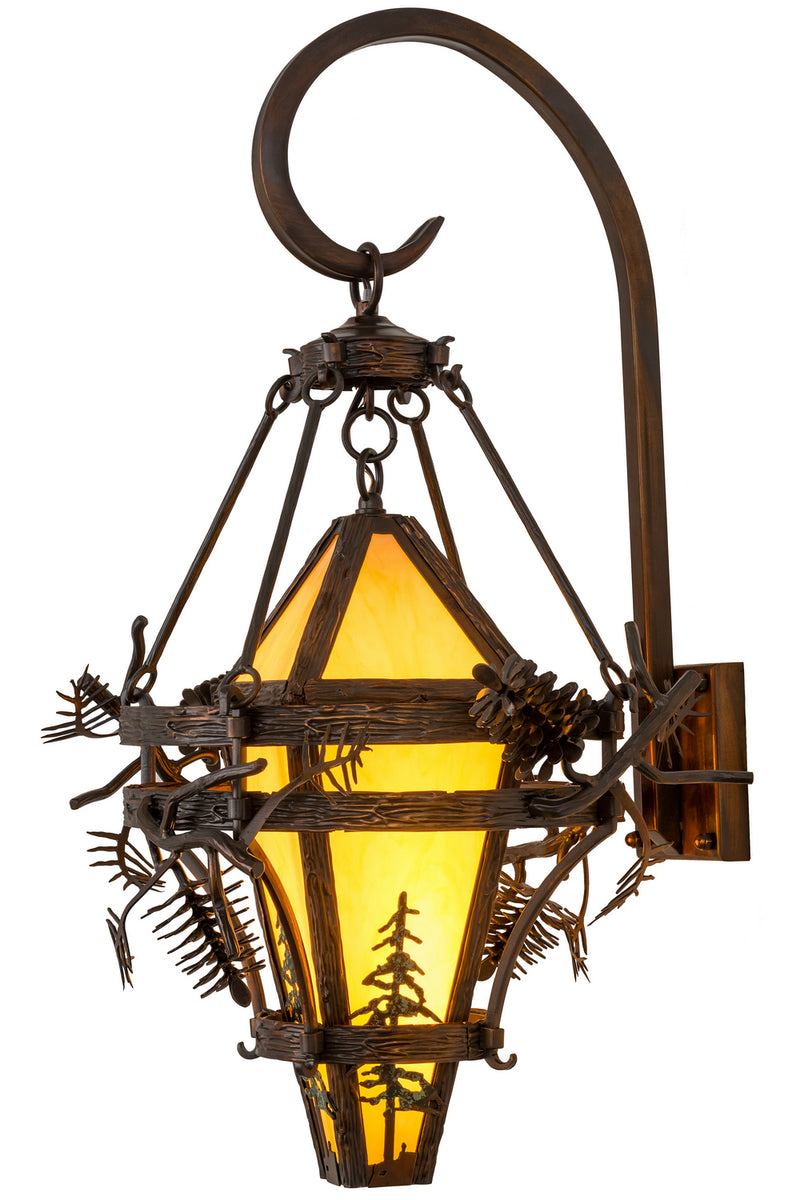 Meyda Tiffany 167826 One Light Wall Sconce, Vintage Copper