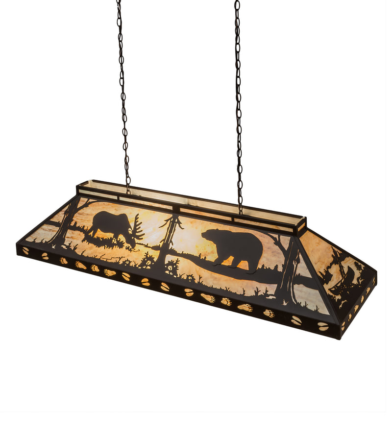 Meyda Tiffany 169522 Nine Light Pendant, Caf Noir