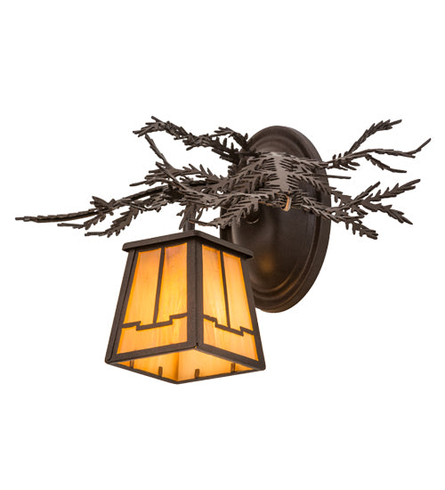 Meyda Tiffany 170878 One Light Wall Sconce, Cafe Noir