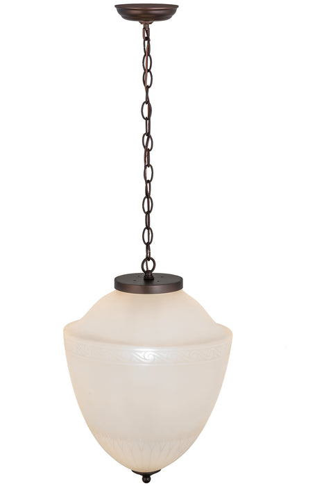 Meyda Tiffany 172339 Two Light Pendant, Mahogany Bronze
