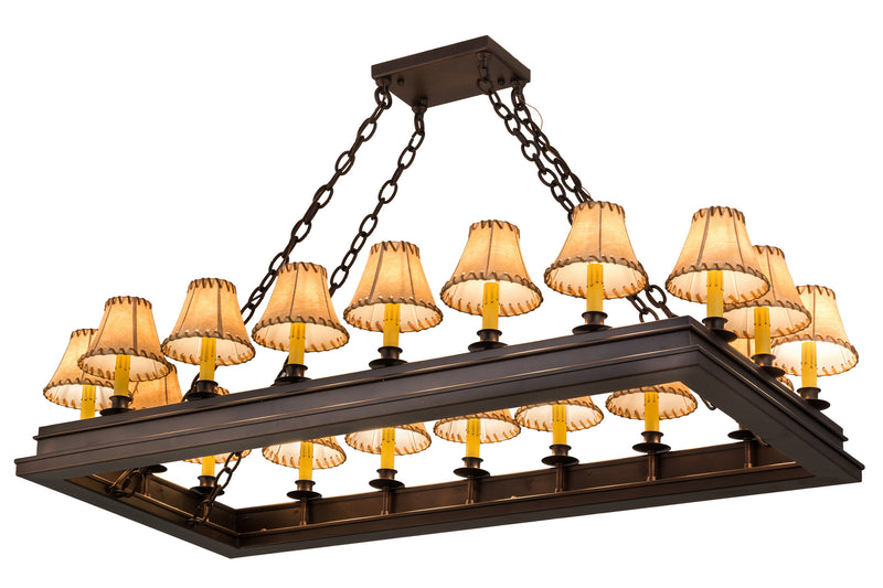 Meyda Tiffany 172608 18 Light Pendant, Mahogany Bronze