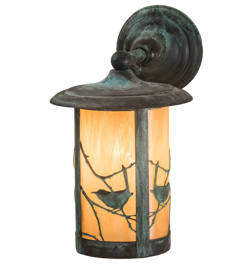 Meyda Tiffany 48725 One Light Wall Sconce, Verdigris