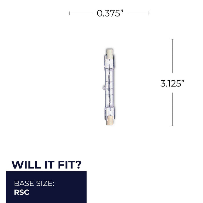 Bulbrite 601251 Light Bulb, Clear