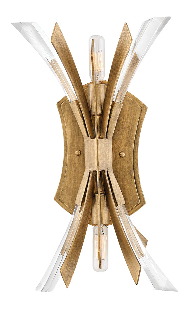 Fredrick Ramond FR40902BNG LED Wall Sconce, Burnished Gold