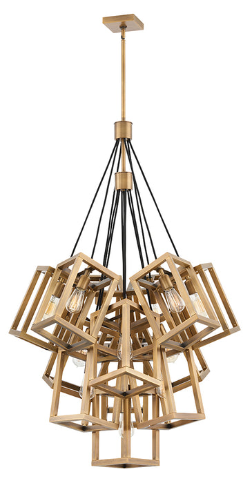 Fredrick Ramond FR42449BBZ LED Chandelier, Brushed Bronze