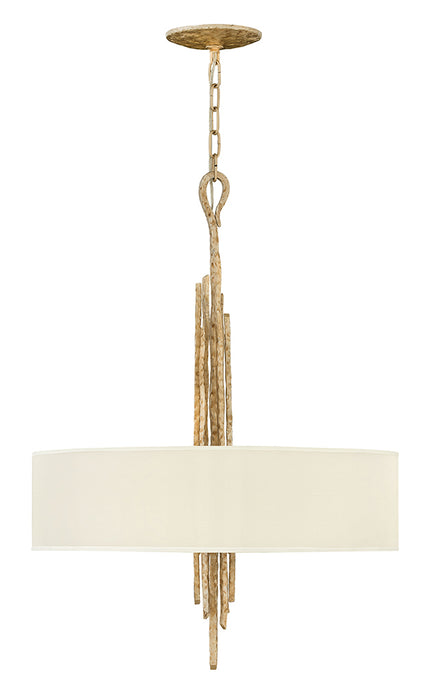 Fredrick Ramond FR43415CPG LED Chandelier, Champagne Gold