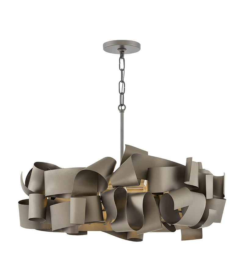 Fredrick Ramond FR48604MMB LED Chandelier, Metallic Matte Bronze