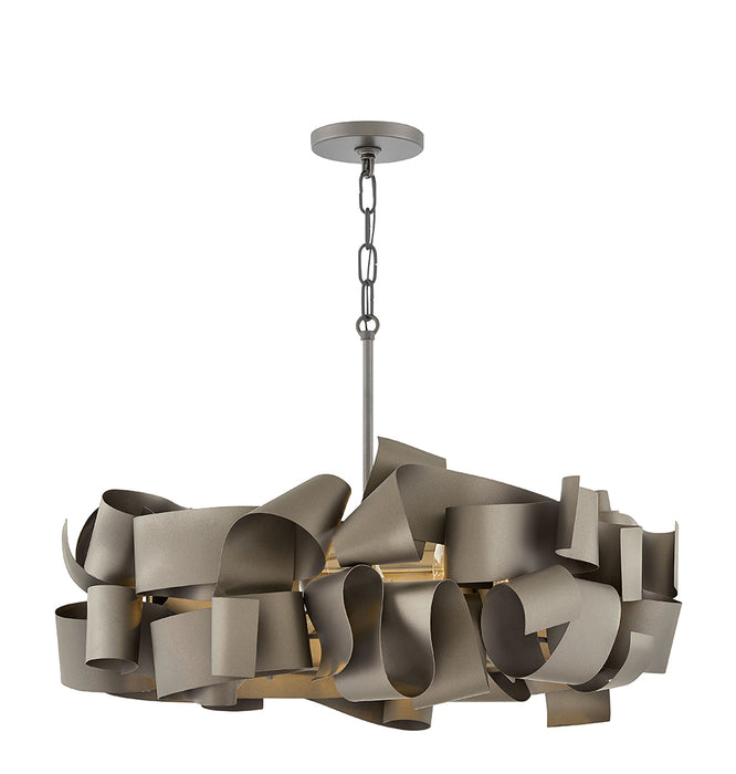 Fredrick Ramond FR48604MMB LED Chandelier, Metallic Matte Bronze