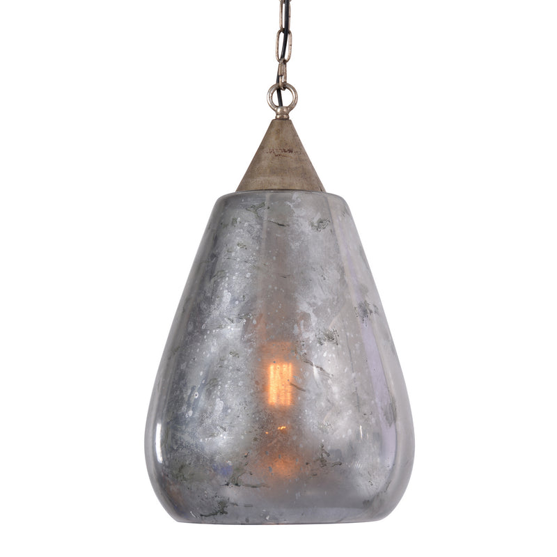 Terracotta Designs P8109-1 One Light Pendant, Smoky Glass