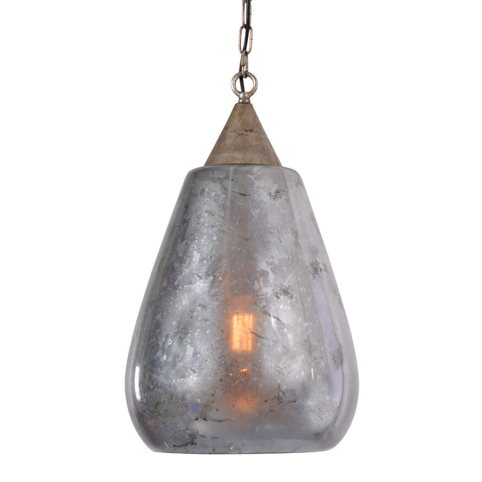 Terracotta Designs P8109-1 One Light Pendant, Smoky Glass