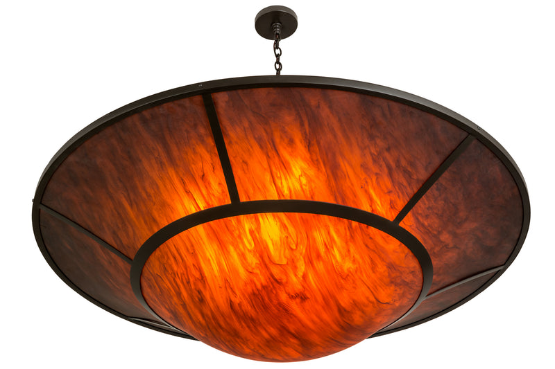 Meyda Tiffany 172765 12 Light Inverted Pendant, Timeless Bronze