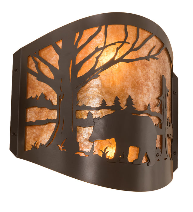 Meyda Tiffany 188368 Two Light Wall Sconce, Timeless Bronze
