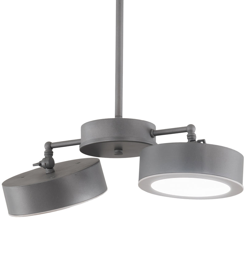 Meyda Tiffany 188921 LED Pendant, Weatherable Silver