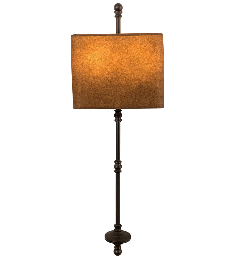 Meyda Tiffany 198390 Two Light Wall Sconce, Classic Rust