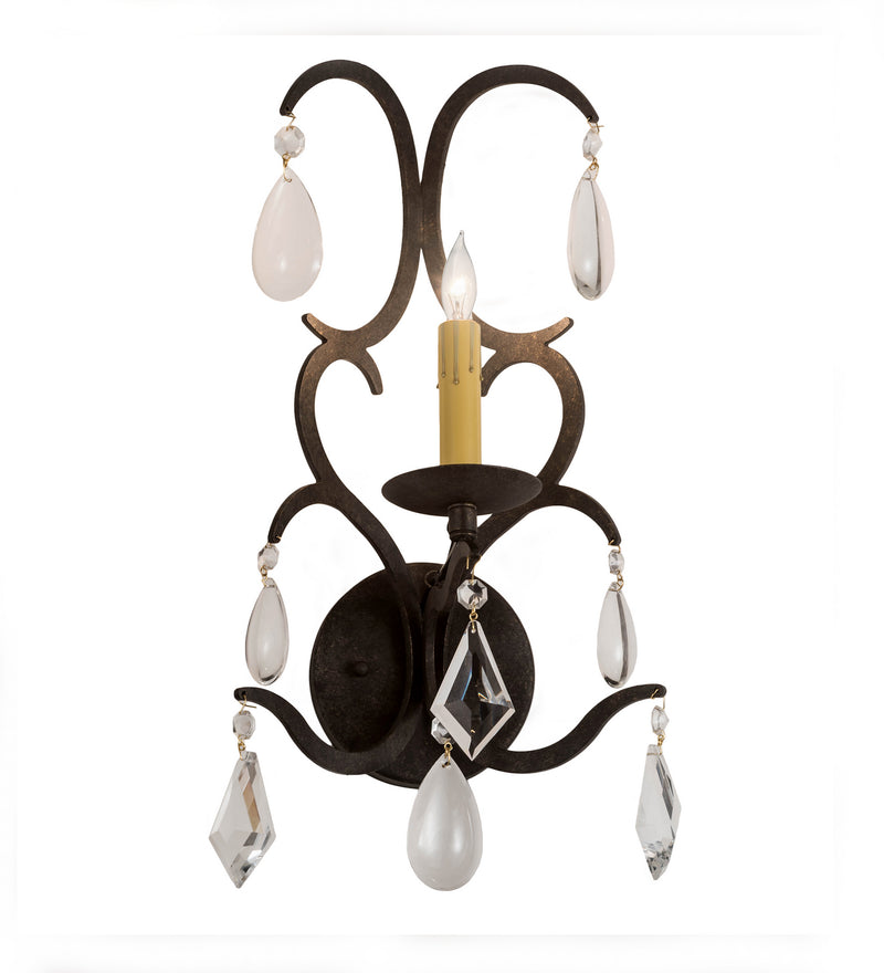 Meyda Tiffany 199203 One Light Wall Sconce, Golden Bronze