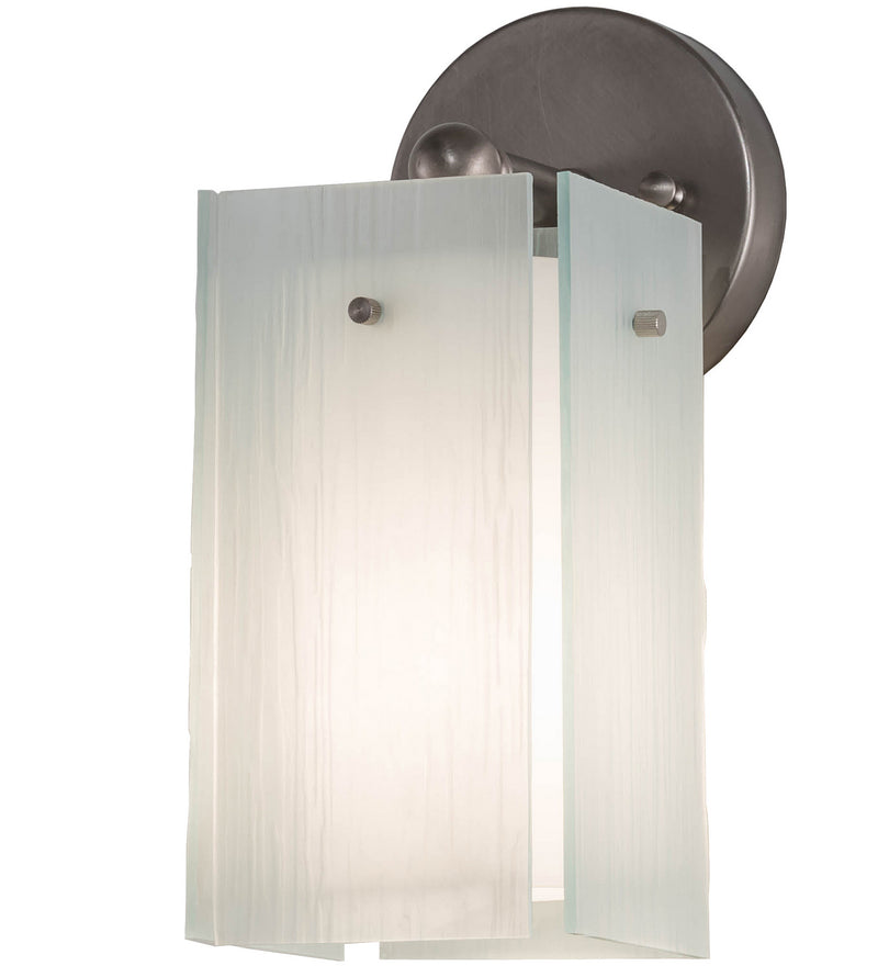 Meyda Tiffany 200144 One Light Wall Sconce, Brushed Nickel