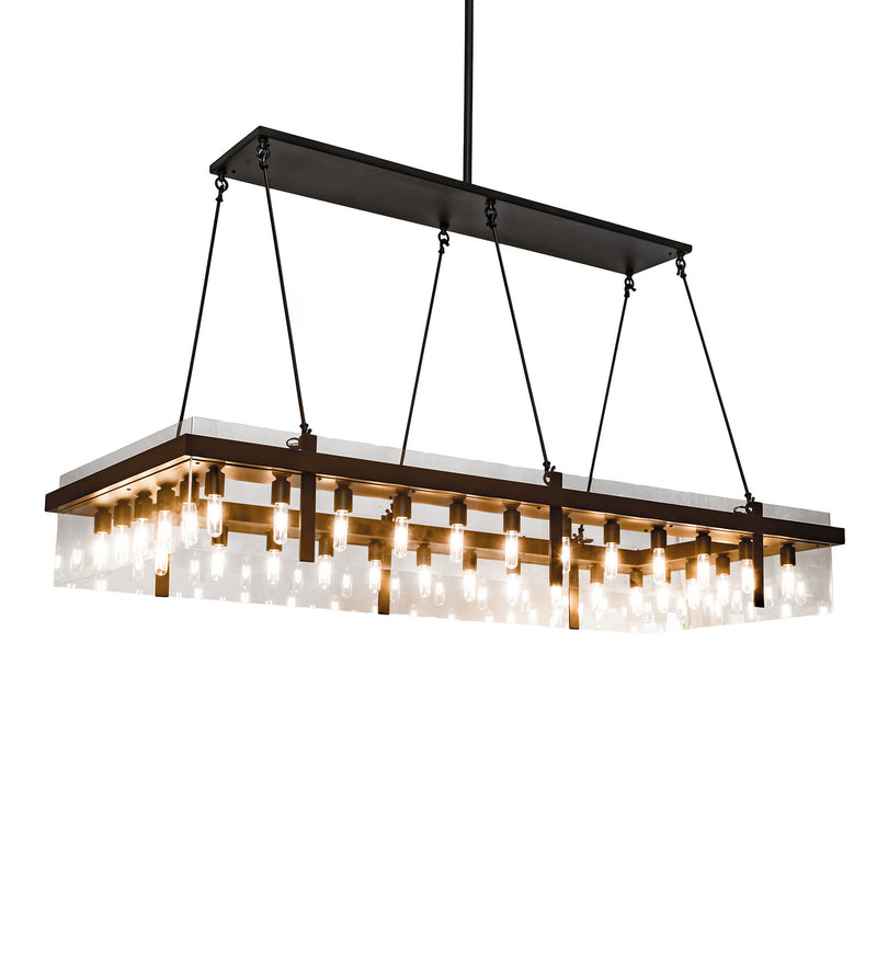 Meyda Tiffany 201555 LED Pendant, Black Textured