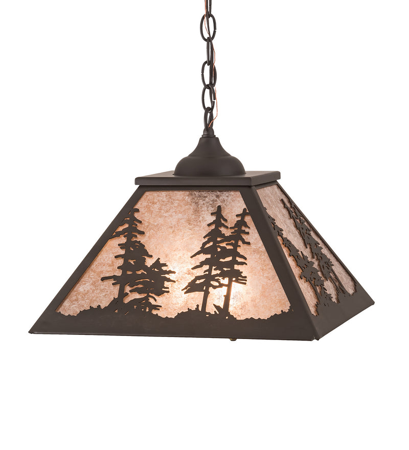 Meyda Tiffany 201984 Two Light Pendant, Oil Rubbed Bronze