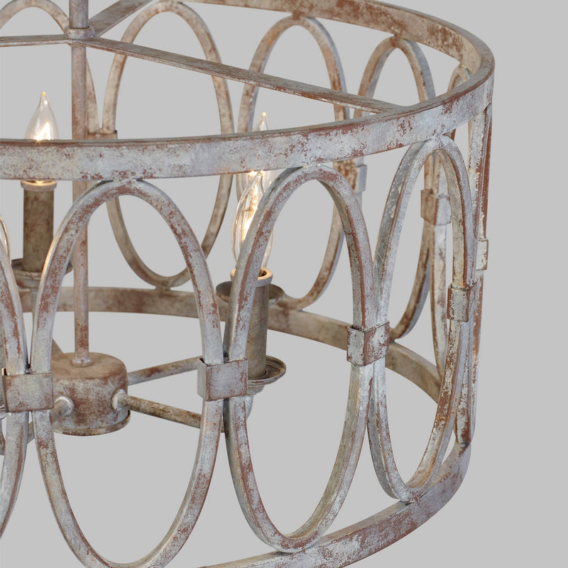 Visual Comfort Studio F3222/5DA Five Light Hanging Shade, Deep Abyss (Display - Final Sale)