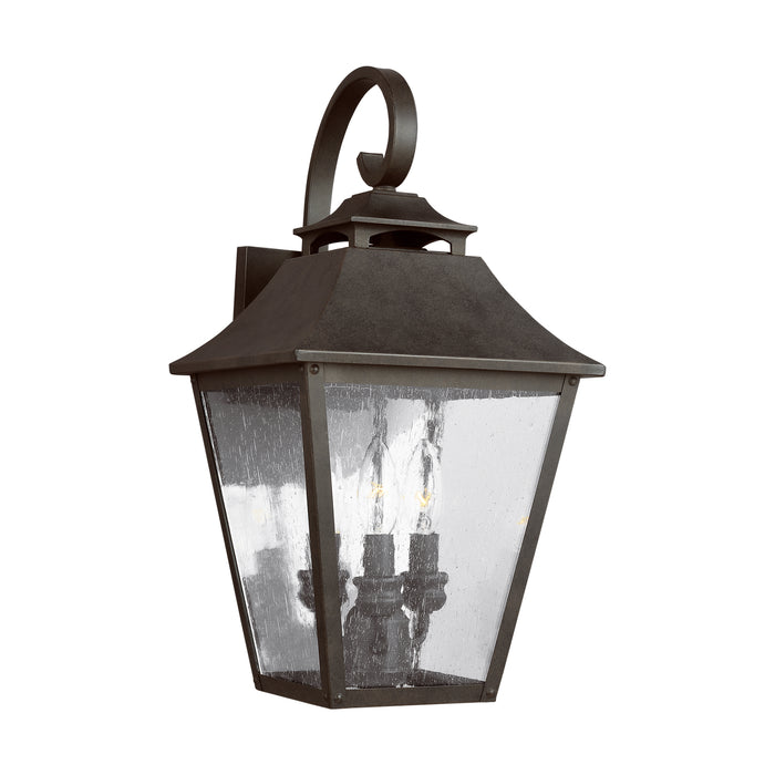 Visual Comfort Studio OL14403SBL Three Light Lantern, Sable