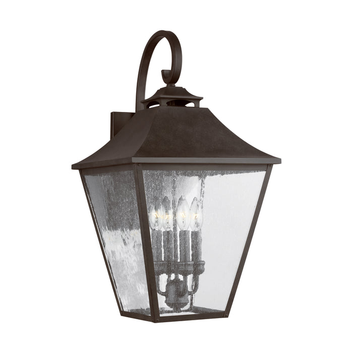 Visual Comfort Studio OL14404SBL Four Light Lantern, Sable