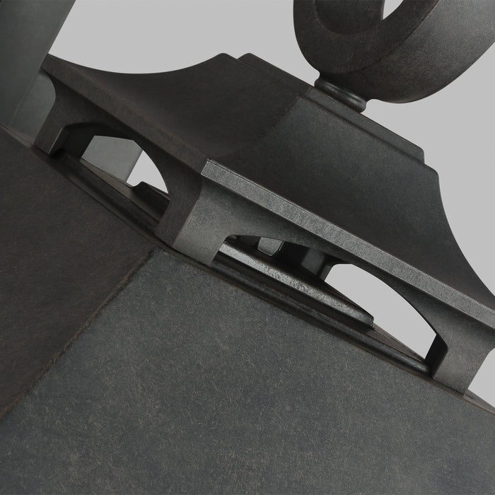 Visual Comfort Studio OL14405SBL Four Light Lantern, Sable