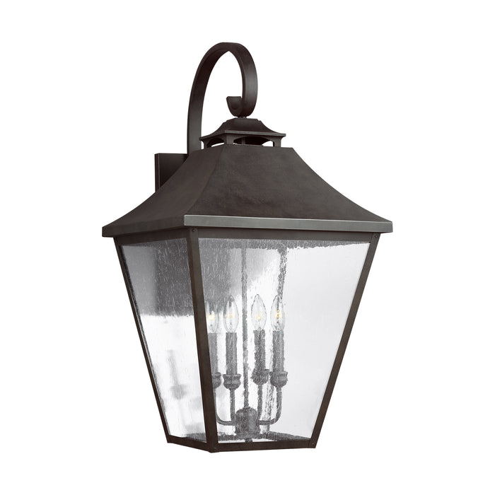Visual Comfort Studio OL14405SBL Four Light Lantern, Sable