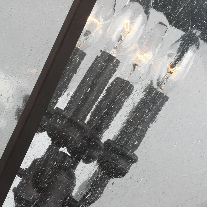 Visual Comfort Studio OL14407SBL Four Light Post Lantern, Sable