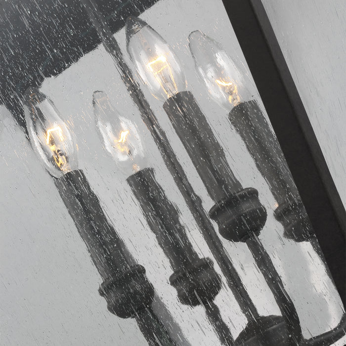 Visual Comfort Studio OL14409SBL Four Light Pendant, Sable