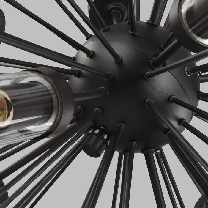 Visual Comfort Studio OLF3295/9ORB Nine Light Outdoor Chandelier, Oil Rubbed Bronze