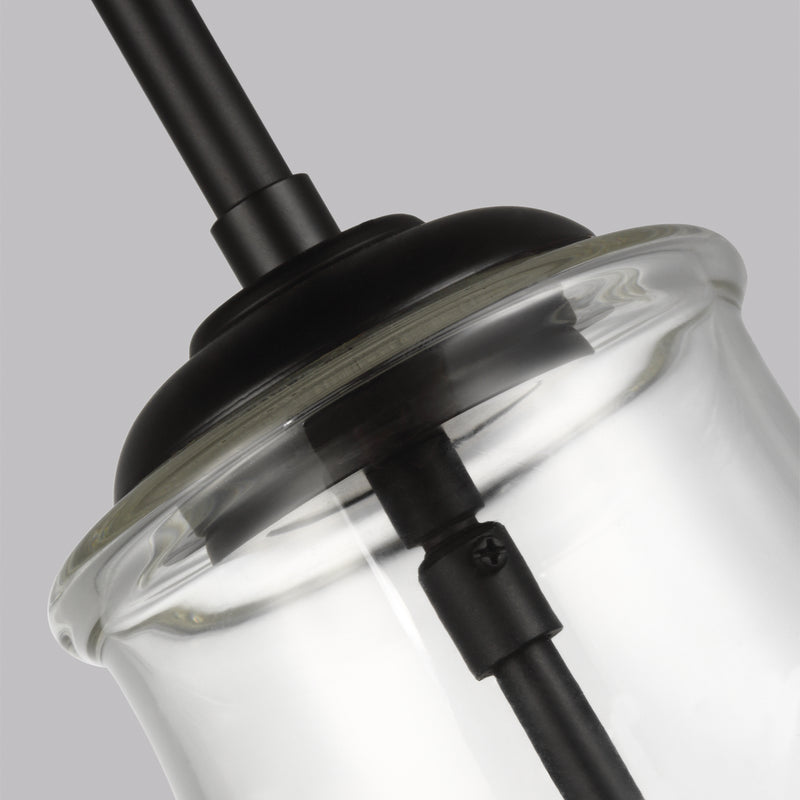 Visual Comfort Studio P1483ORB One Light Pendant, Oil Rubbed Bronze