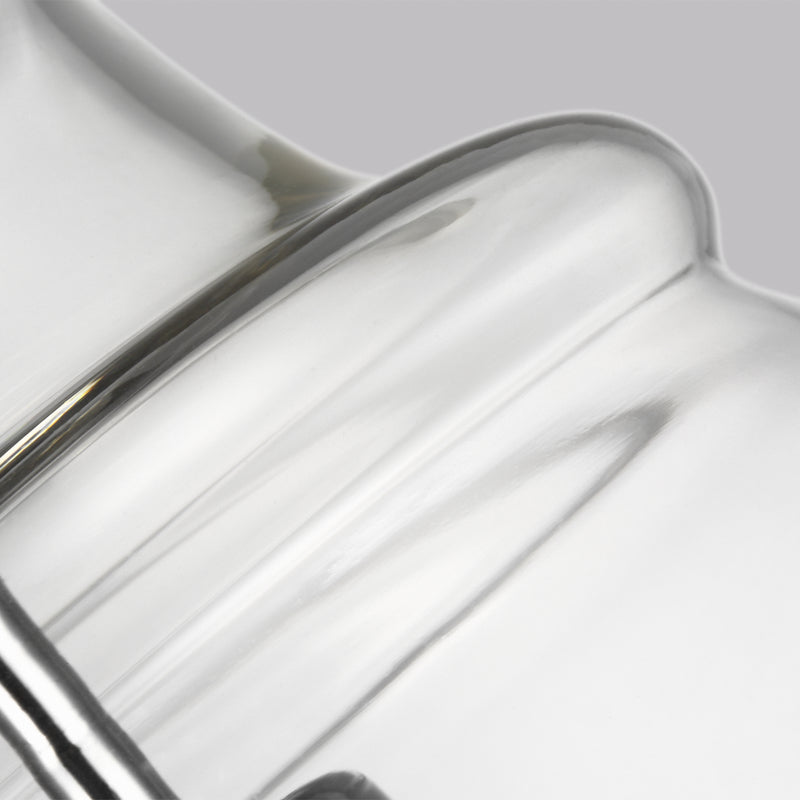 Generation Lighting P1484CH One Light Pendant, Chrome