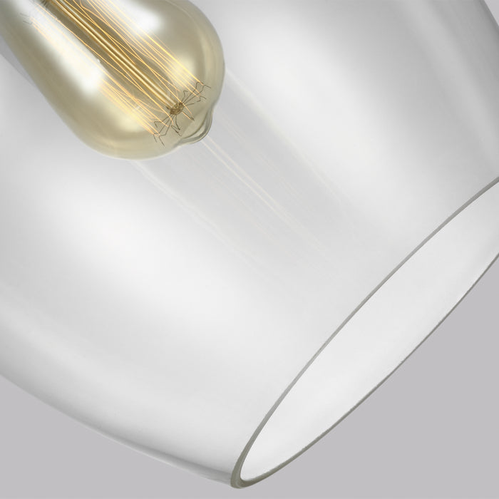 Generation Lighting P1484ORB One Light Pendant, Oil Rubbed Bronze