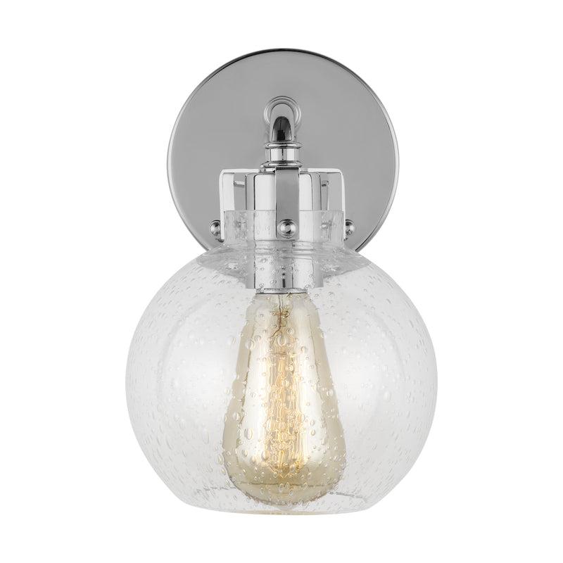Visual Comfort Studio VS24401CH One Light Wall Sconce, Chrome