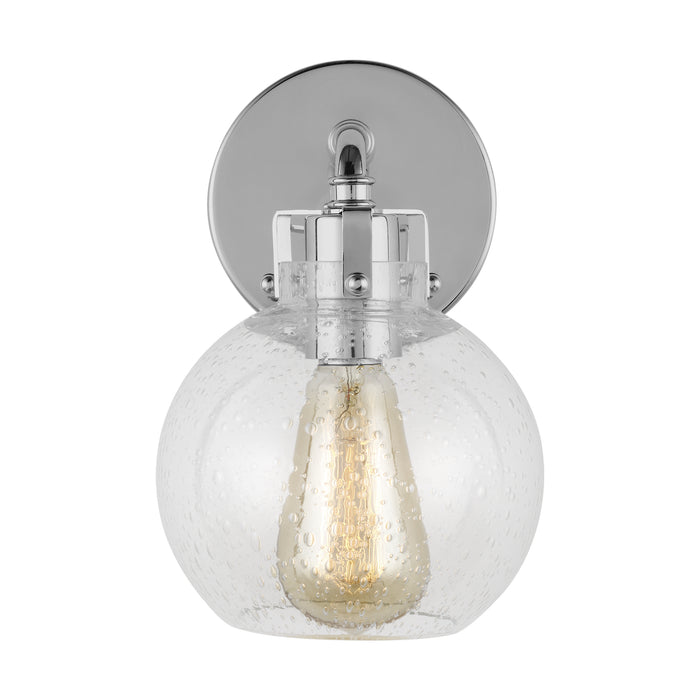 Visual Comfort Studio VS24401CH One Light Wall Sconce, Chrome