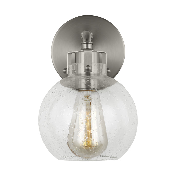 Visual Comfort Studio VS24401SN One Light Wall Sconce, Satin Nickel