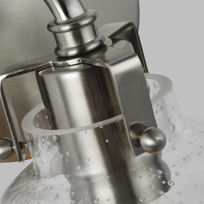 Visual Comfort Studio VS24401SN One Light Wall Sconce, Satin Nickel