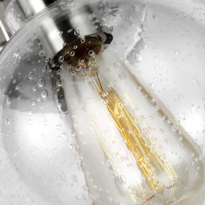 Visual Comfort Studio VS24401SN One Light Wall Sconce, Satin Nickel