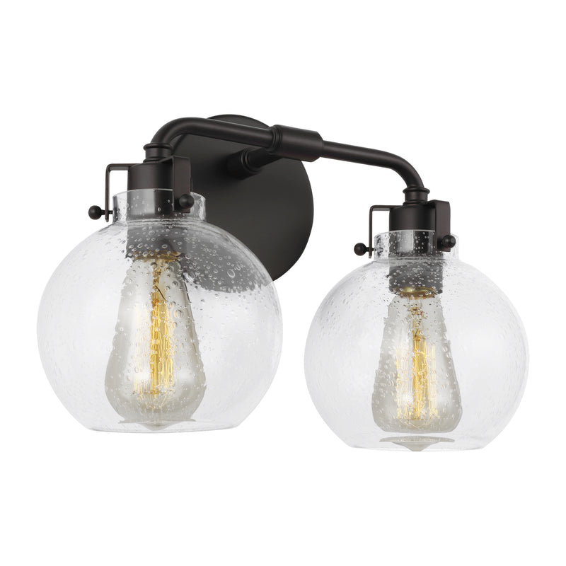 Visual Comfort Studio VS24402ORB Two Light Vanity, Oil Rubbed Bronze