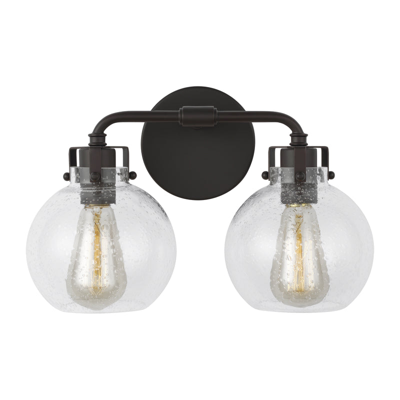 Visual Comfort Studio VS24402ORB Two Light Vanity, Oil Rubbed Bronze