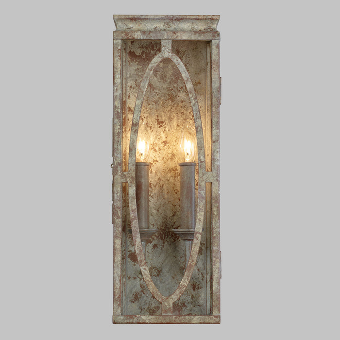 Visual Comfort Studio WB1884DA Two Light Wall Sconce, Deep Abyss
