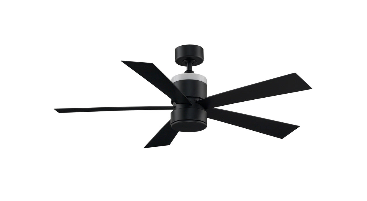 Fanimation FP8458BL 52" Ceiling Fan, Black