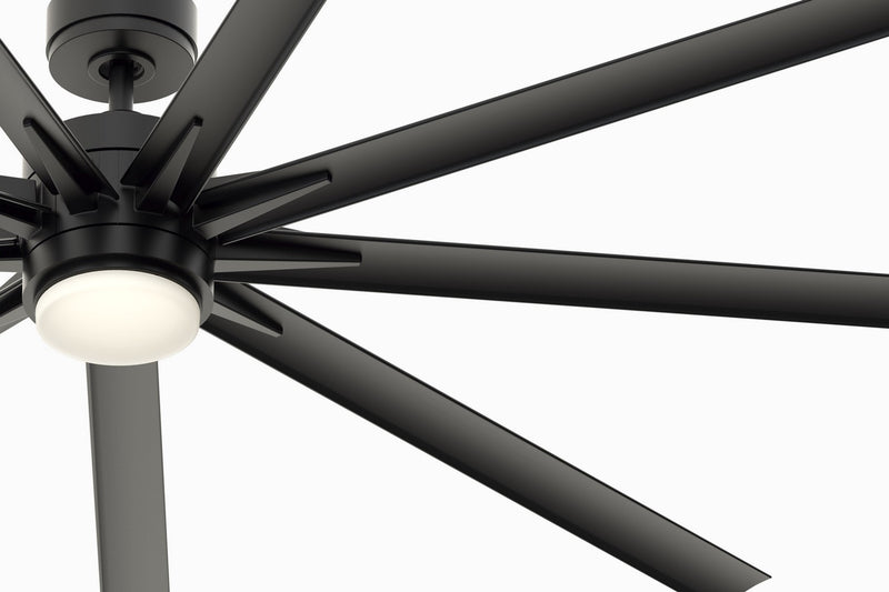 Fanimation FPD8159BLW 84" Ceiling Fan, Black