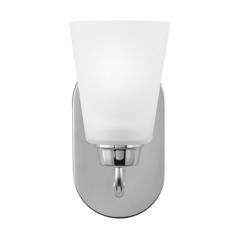 Generation Lighting 4115201-05 One Light Wall / Bath Sconce, Chrome