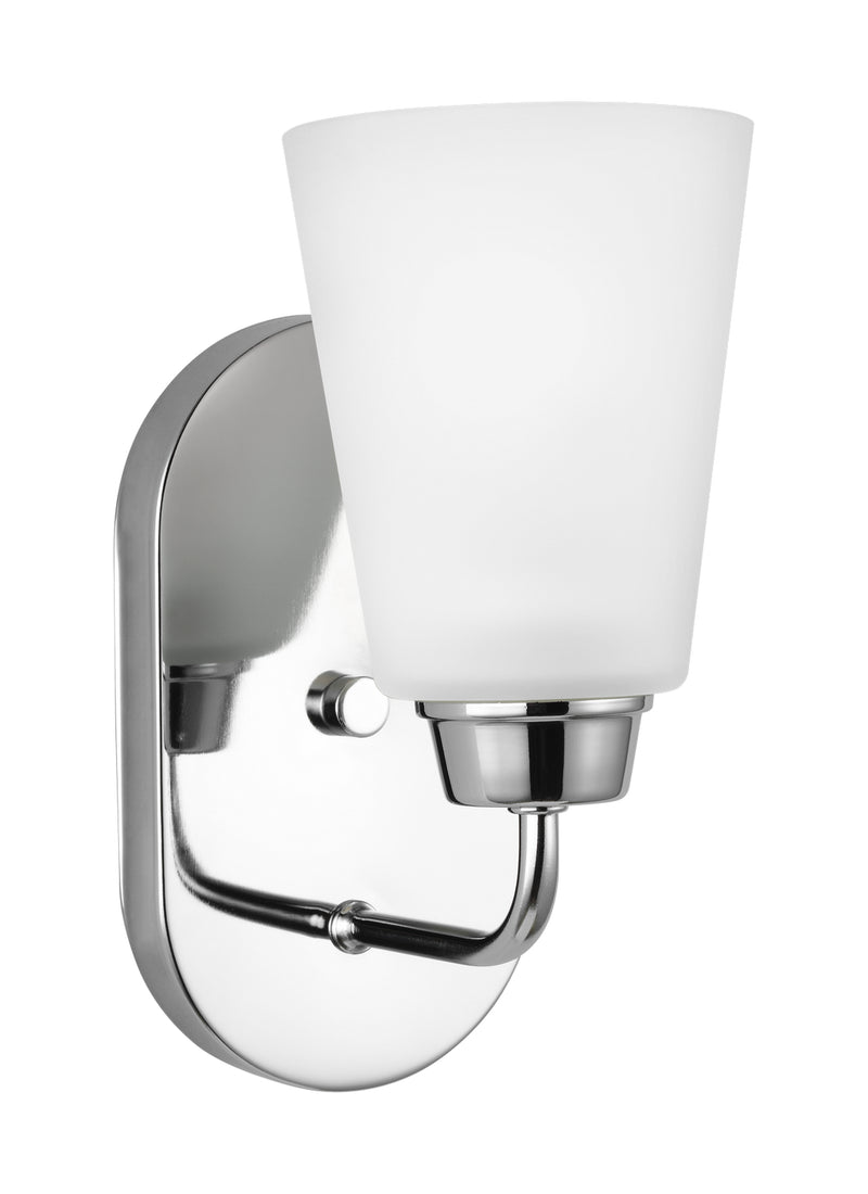 Generation Lighting 4115201EN3-05 One Light Wall / Bath Sconce, Chrome