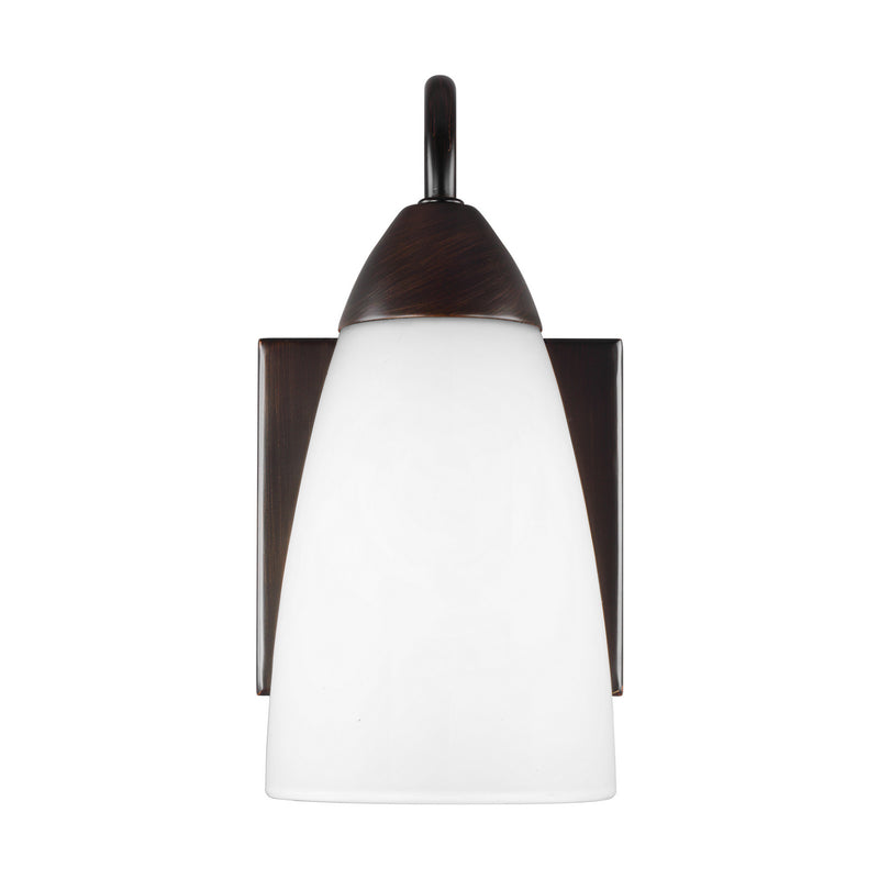 Generation Lighting 4120201-710 One Light Wall / Bath Sconce, Bronze