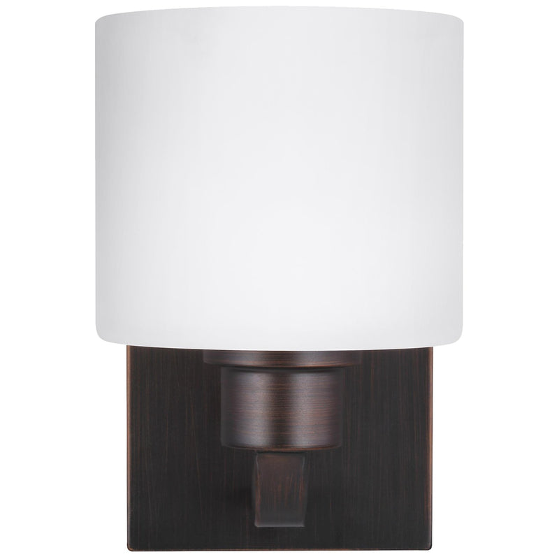 Generation Lighting 4128801EN3-710 One Light Wall / Bath Sconce, Bronze