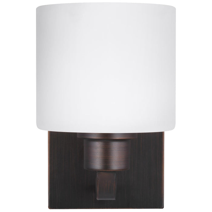 Generation Lighting 4128801EN3-710 One Light Wall / Bath Sconce, Bronze