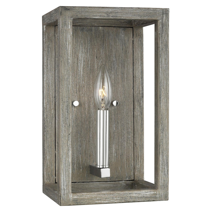 Generation Lighting 4134501-872 One Light Wall / Bath Sconce, Washed Pine
