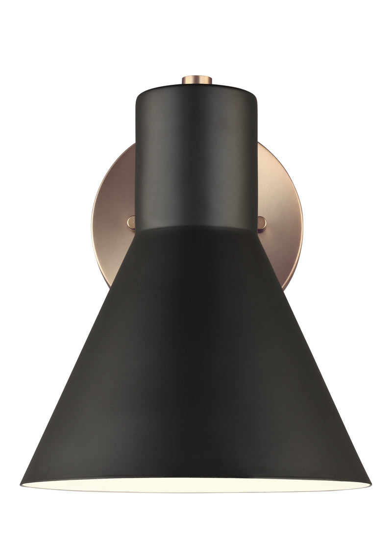 Generation Lighting 4141301-848 One Light Wall / Bath Sconce, Satin Brass